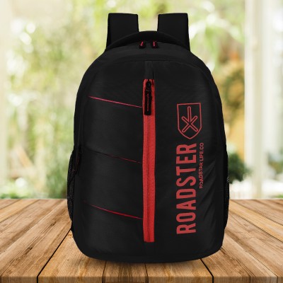 Roadster for College/ School/ Travel/ Office Backpack For Men & Women 35 L Backpack(Black)
