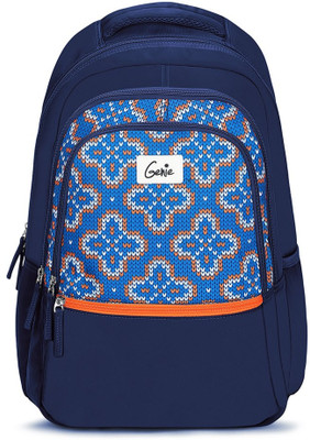 Genie Eve bag for Women, 3 compartments, 36 L Laptop Backpack(Blue)