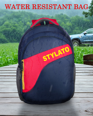STYLATO Durable Lightweight Laptop Collage Backpack Medium 40L Laptop Casual Backpack 40 L Backpack(Blue, Red)