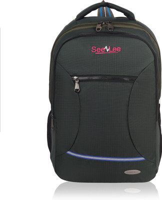 SeeNLee Scale Short Reflector Thick Fabric Backpack 32 L Backpack(Grey)
