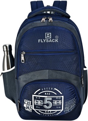 FLYSACK Large 40L For Unisex school college laptop travel backpack office bag 40 L Backpack(Black)