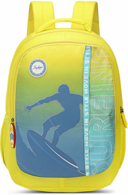 SKYBAGS KLAN PLUS 03 SCHOOL BACKPACK YELLOW 32 L Backpack(Yellow)