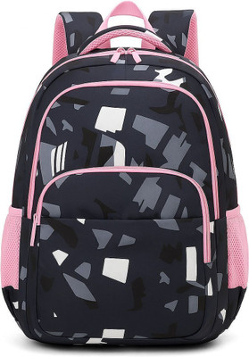 TOTTICA Boys & Girls | Waterproof College, School, Coaching & Tuition Bag – Multicolor 35 L Backpack(Black)