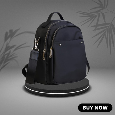 ASN College bag for girls, School bag, Stylish girls bag, Travel bag women 10 L Backpack(Black)