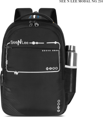 SeeNLee Fashion Box | X Design backpack | college 28 L Backpack(Brown)