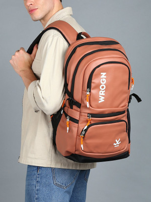 WROGN Unisex Bag with rain cover Office/School/College/BusinessC-36L 36 L Laptop Backpack(Multicolor)