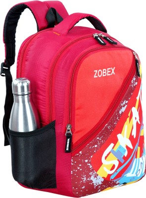 ZOBEX Kids Bag School Bag Kids Backpack Kids Travel Bag for Girls & Boys 2-7 Years 22 L Backpack(Red)