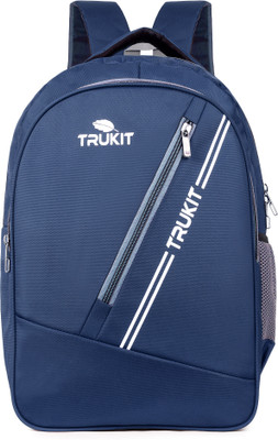 TRUKIT Medium 18L Laptop Backpack 25 L Laptop Backpack(Blue)