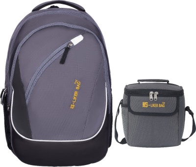 Good Like Casual Backpack / Collage Bag / Office Lunch Bag /Waterproof School Bag Waterproof Backpack(Grey, 45 L)