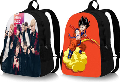 khatushyam collection A_DGTL-011 & GOKU_@@_3_abc 30 L Backpack(Multicolor, Black)