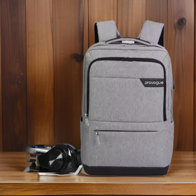 PROVOGUE laptop backpack unisex .water Resistant reflective strip(Black) backpack 34 L Backpack(Black)