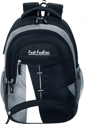 Fast Fashion Bagpack school college, travel, office bag 30 L Laptop Backpack(Black)