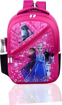 ISB Fashion Kids School Bag| Lkg, Ukg,Std -1| 4-10 years kids backpack| 25 L Backpack(Pink)