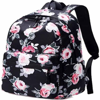 ACOME Stylish backpacks for women latest college/School bags for girls Small 15 L Backpack(Black)