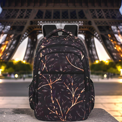 JairaJ backpack for men backpack bags bagpack(S-19.1*14) 34 L Laptop Backpack(Black)