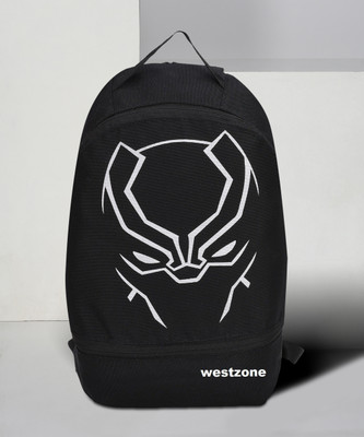 WESTZONE for school college office tuition for lunch 20 L Backpack(Black)