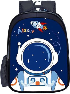 Frantic Polyester 26 L School Bag Class 1 to 8 Daypack 26 L Backpack(Blue)