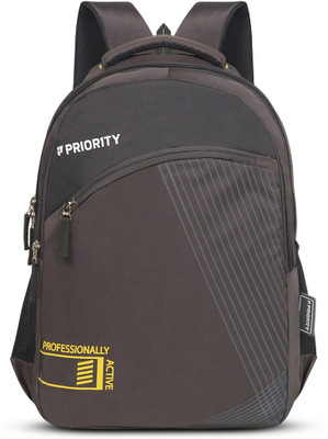 Priority Focus 002 Grey 28 L Laptop Backpack(Grey)