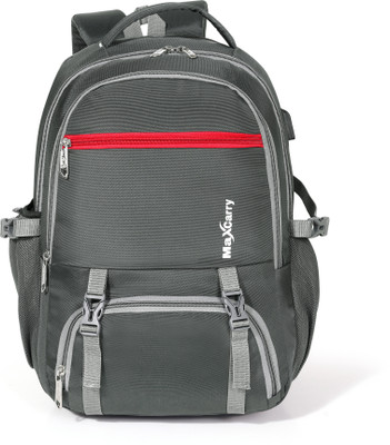 Maxcarry Large40 L Laptop Backpack with rain cover and reflective strip 40 L Backpack(Multicolor)