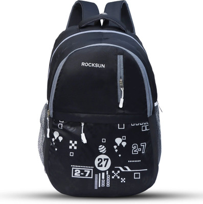 rocksun 35L Laptop Backpack For Men & Women Attractive Stylish & Waterproof Backpack 35 L Laptop Backpack(Black)