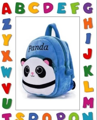 SKYRIDE ENTERPRISES DARKK BLUE PANDA BAG,toy bag, kids soft school bag(2 to 6 age) for girls & boys 10 L Backpack(Pink)
