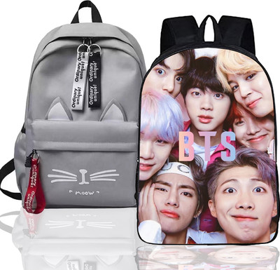 Ruok BTS_MODEL_1 21 L Backpack(Multicolor)