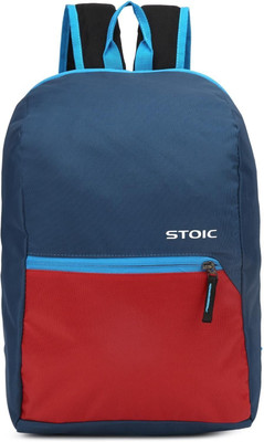 STOIC Small Casual Daypack -1 compartment 16 L Laptop Backpack(Red)