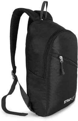 Straplt KO BLKDCTEDACHAIN0487_16 12 L Backpack(Black)