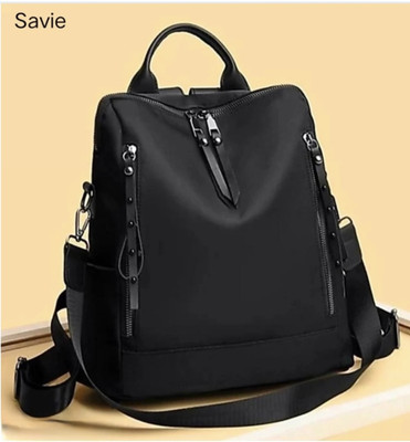 SST Crafts For Women 25 L Laptop Backpack(Black)