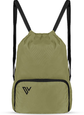 divulge Maxin Backpack Meteor Drawstring Bag PUNCH Daypack, Drawstring bag, Sport Bag 19 L Backpack(Green)