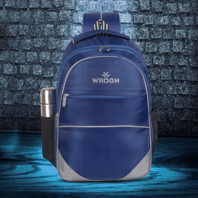 WROGN MITS COMFY LAPTOP BAGPACK FOR DAILY USES 32 L Laptop Backpack(Blue)