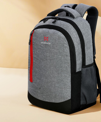 markway Tuition Bag Backpack for Laptop/MacBook/Office/Travel/Classes/College 33 L Backpack(Grey)