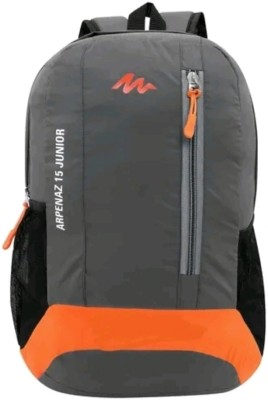 SAHAB BAGS Kachhua grey and Orange 8 L Backpack(Grey, Orange)