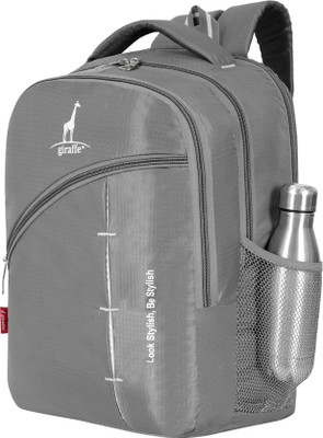 Giraffe BP_Casual Backpack 35L, 2 Main CompartmentsFront Pocket, 35 L Backpack(Grey)