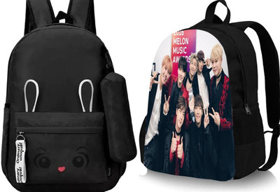 Plama A_BLK_- BN_-1_6 & DGTL-011_abc 30 L Backpack(Multicolor)