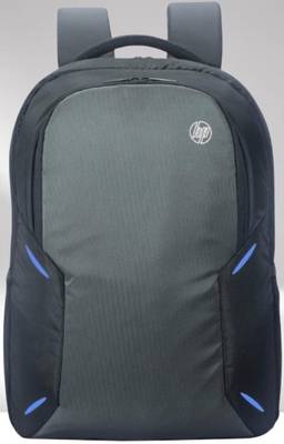 HP X Entry Backpack Light weight Upto 15.6 Inch Laptop Backpack (Black, Grey) 30 L Laptop Backpack