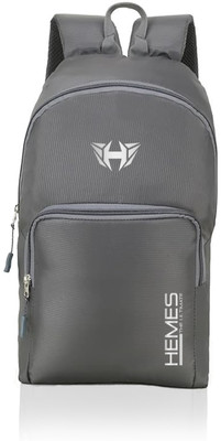 Hemes Small Bag Compact bag Multipurpose Bag with Front Zipper Pocket Mini Backpack 12 L Backpack(Grey)