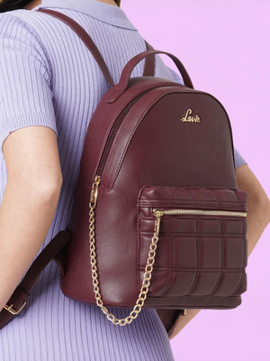 LAVIE Waffle Quilt Fashion 12 L Backpack(Purple)