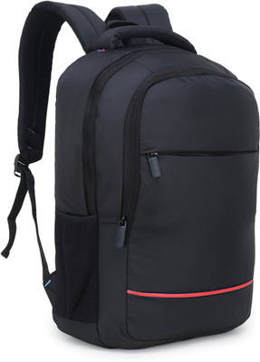 GARB Premium Quality, Office/College/School/Travel Laptop Bag for upto 15.6 Inch 25 L Laptop Backpack(Black, Red)