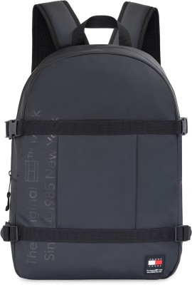 TOMMY HILFIGER Playas 16 L Laptop Backpack(Black)