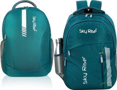 SKY RISE backpack34 35 L Laptop Backpack(Green, Green)