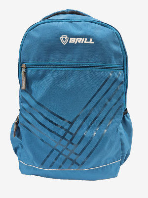 BRILL BENZO Laptop Backpack with Stylish Print – Blue | Spacious & Durable 31 L Backpack(Blue)