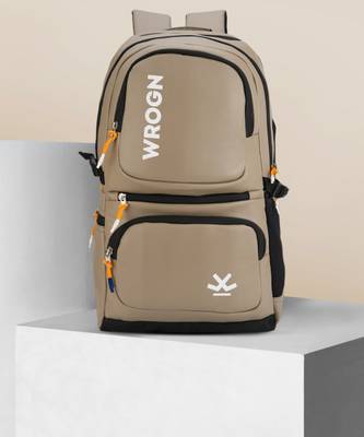 WROGN BP/REXINE/1500/TAN-35L 35 L Backpack