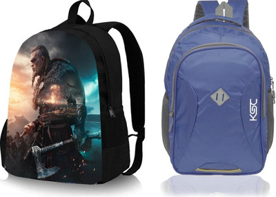 khatushyam collection A_DGTL-014_@@_1PC & SCHLMAN-BLUE-1PC_abc 30 L Backpack(Black, Blue)