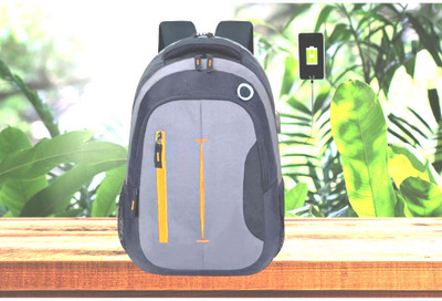 Shivra backpack for men backpack bags bagpack 35 L Laptop Backpack(Grey)