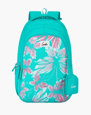 Genie Josie 36L Teal School Backpack With Premium Fabric 36 L Laptop Backpack(Green)