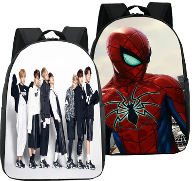 khatushyam collection A_DGTL09+SPIDER-4-COMBO_abc 30 L Backpack(Black)