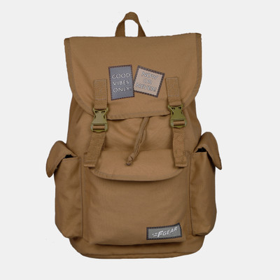 F Gear Webster Khaki 21 L Laptop Backpack(Khaki)
