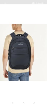 Galaxy Craft Large 35 L LAPTOP backpack black Laptop bagpack travel black colour designs 35 L Laptop Backpack(Black)