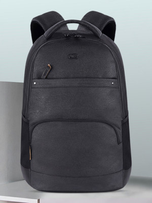 Gear Vintage 2 Leather without Anti Theft 33 L Laptop Backpack(Black)